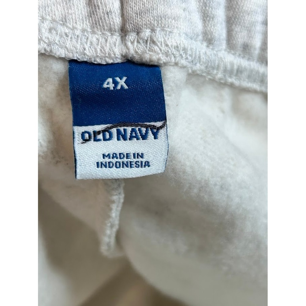 Old Navy Womens High Rise Classic Sweatpants Light Heather Gray‎ 4X Plus Size - Picture 5 of 7